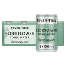 Fever-Tree Light Elderflower Tonic Cans 8 x 150ml - Moo Local