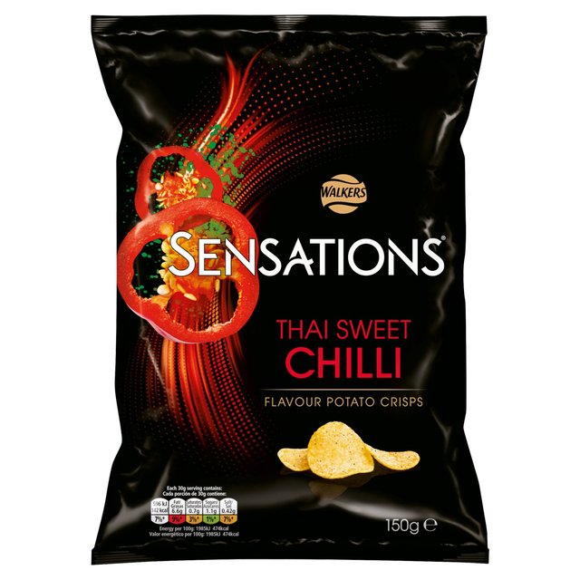 Sensations Thai Sweet Chilli Sharing Crisps 150g - Moo Local