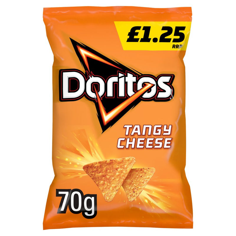 Doritos Tangy Cheese Tortilla Chips 70g - Moo Local