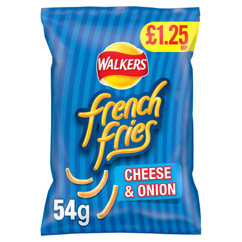 Walkers French Fries Cheese & Onion Snacks 54g - Moo Local