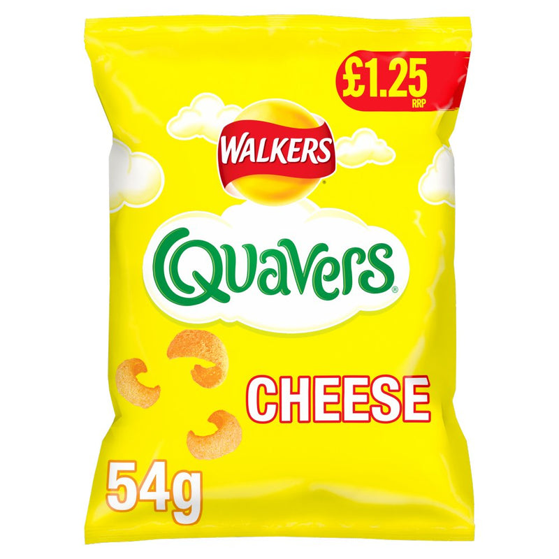 Walkers Quavers Cheese Snacks 54g - Moo Local
