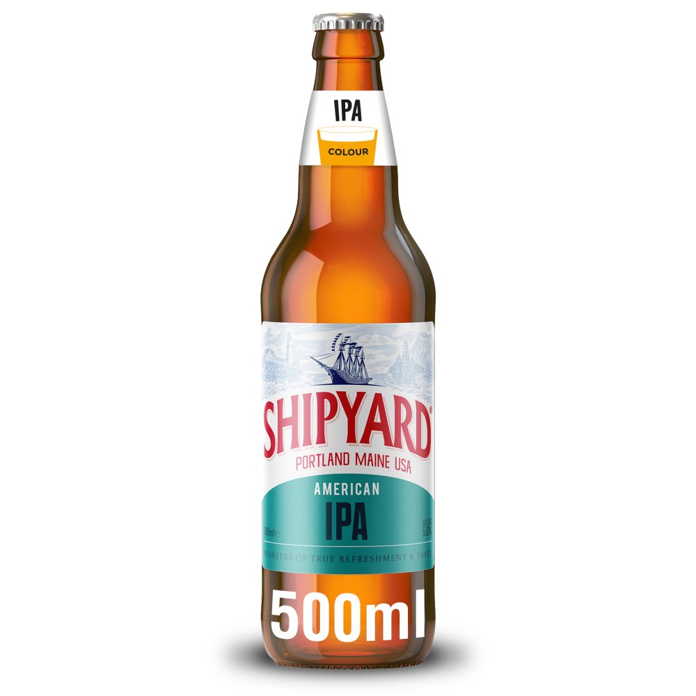 Shipyard American Pale Ale (IPA) 500ml - Moo Local