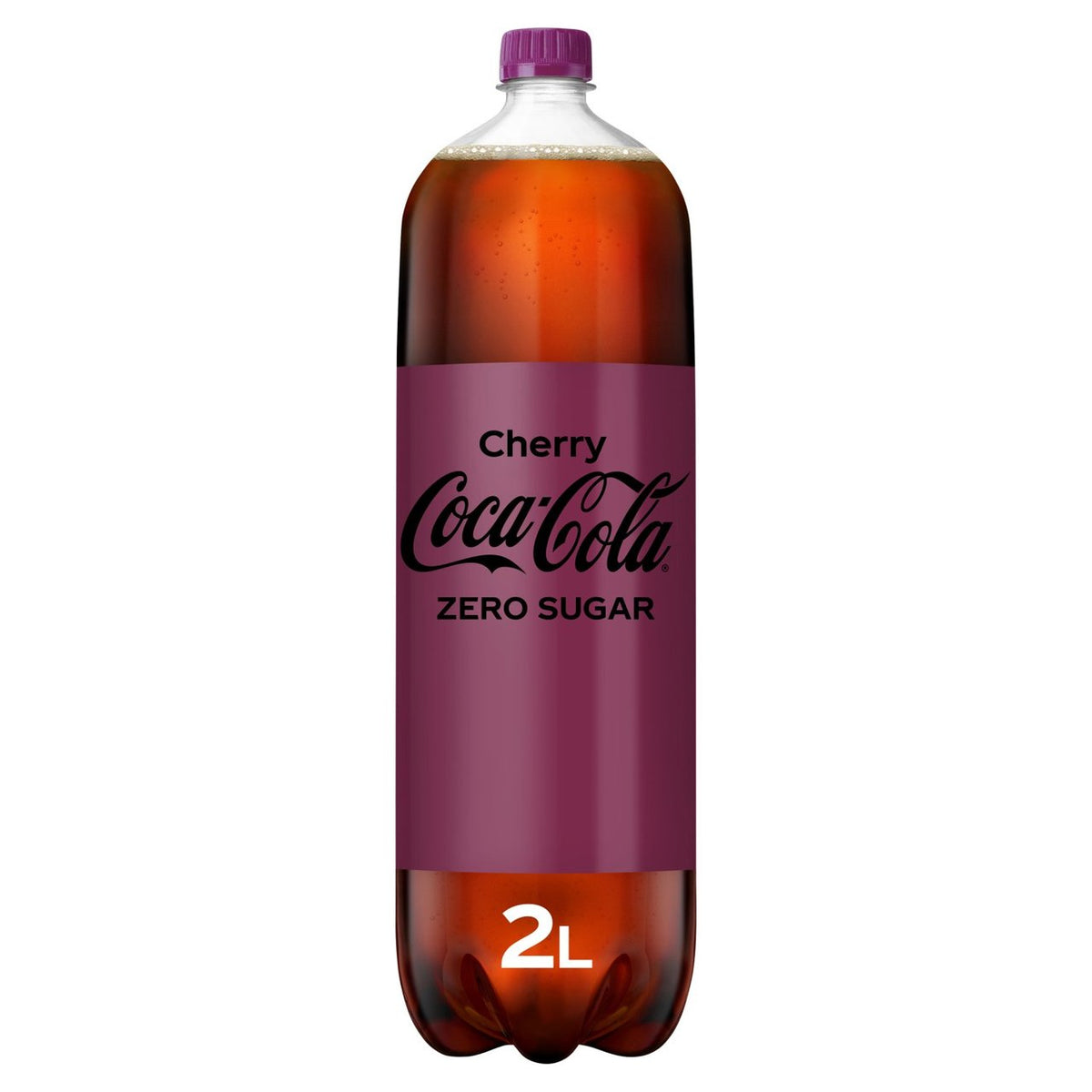 Coca-Cola Zero Cherry 2 Litre Bottle - Moo Local