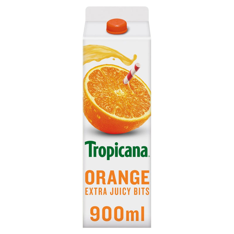 Tropicana Orange Extra Juicy Bits Juice 900ml - Moo Local