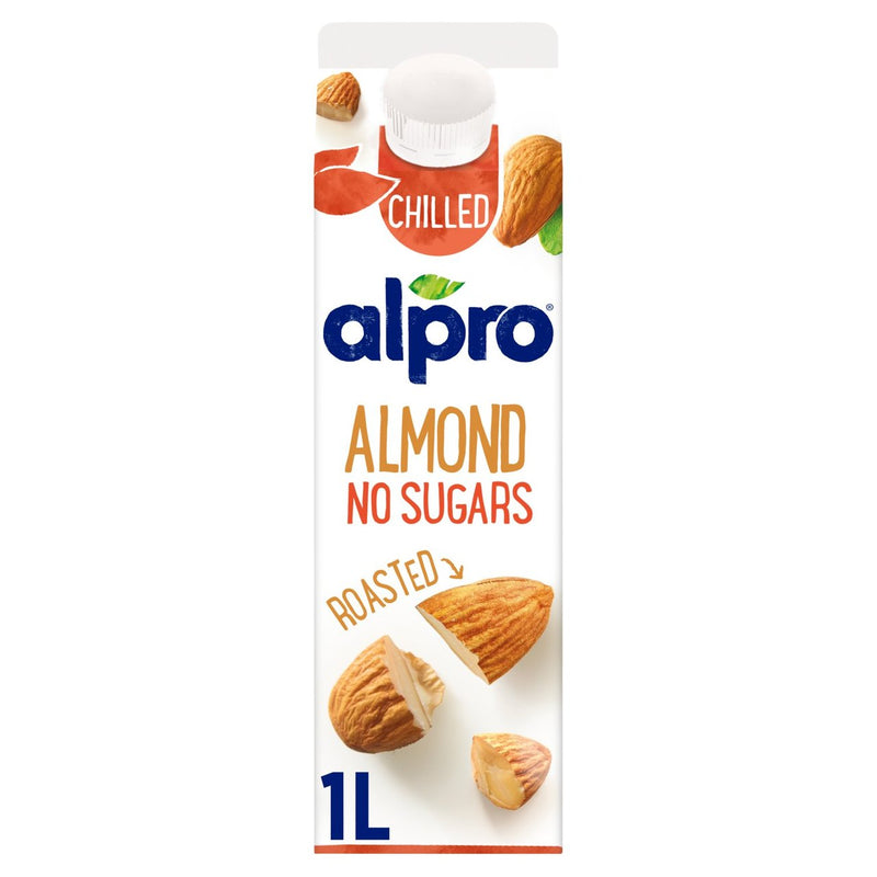 Alpro Almond No Sugars Chilled Drink 1 Litre (6601961078873)