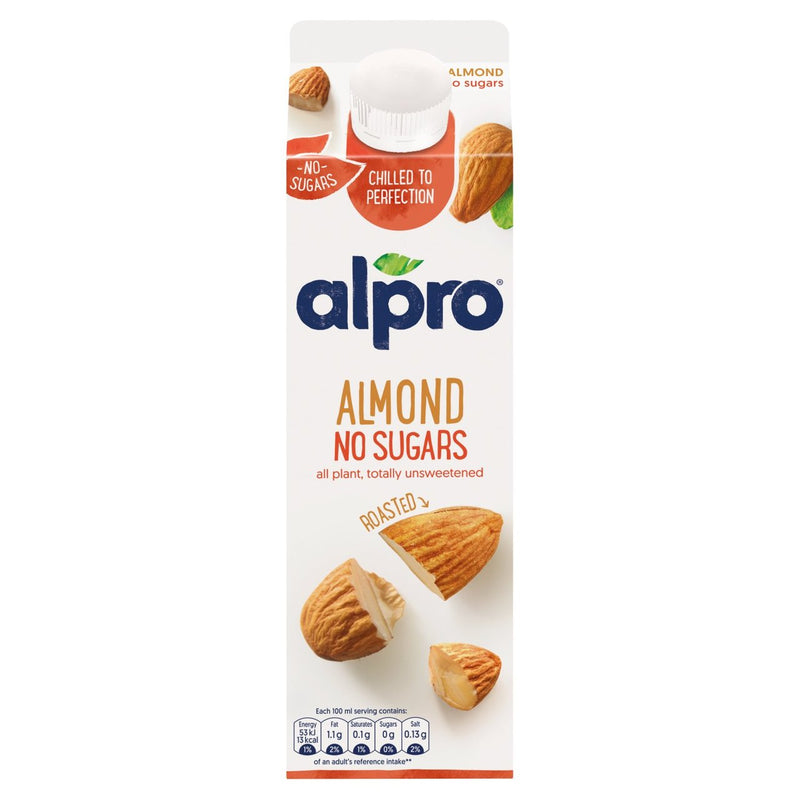 Alpro Almond No Sugars Chilled Drink 1 Litre (6601961078873)