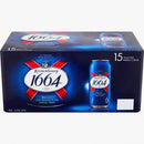 Kronenbourg 1664 Lager Beer Cans 15 x 440ml - Moo Local