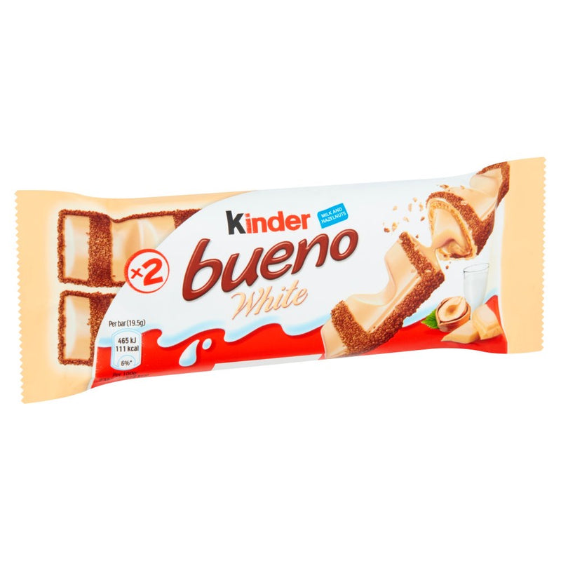 Kinder Bueno White Milk and Hazelnuts 39g (4794499203161)