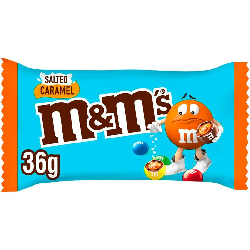M&M's Salted Caramel & Milk Chocolate Bag 36g - Moo Local
