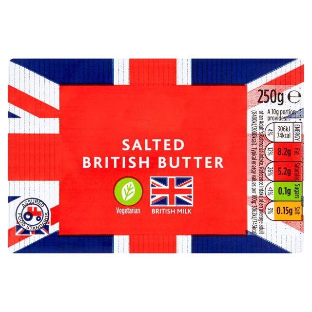 British Salted Block Butter 250G (4679740817497)
