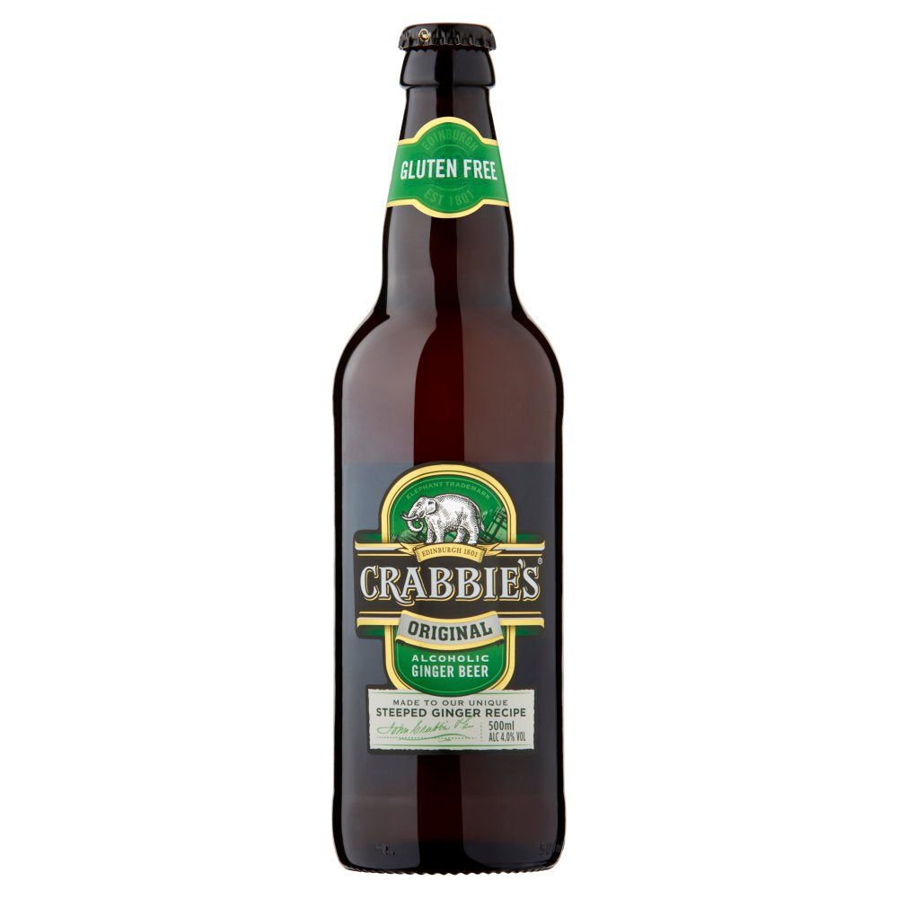 Crabbie's Original Alcoholic Ginger Beer 500ml (6675413041241)