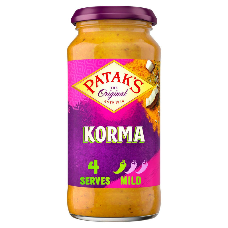 Patak's Korma Cooking Sauce 450G (6548765474905)