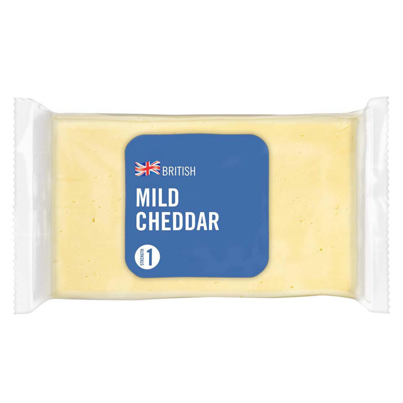 British Mild Cheddar Cheese 400g - Moo Local