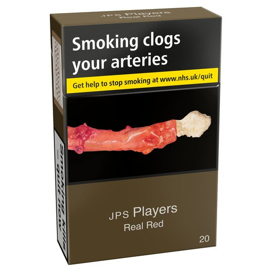 JPS Players Real Red King Size Cigarettes x 20 (6661136679001)