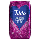 Tilda Brown Basmati Rice 1kg (6592361267289)