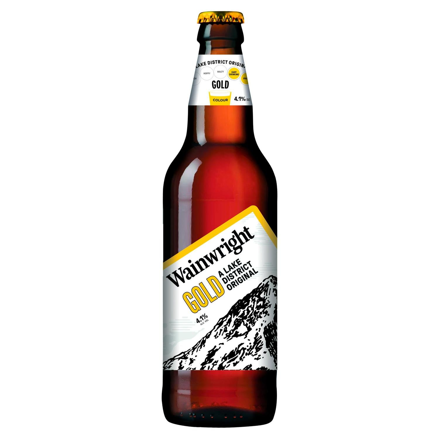Wainwright Golden Ale Beer Bottle 500ml - Moo Local