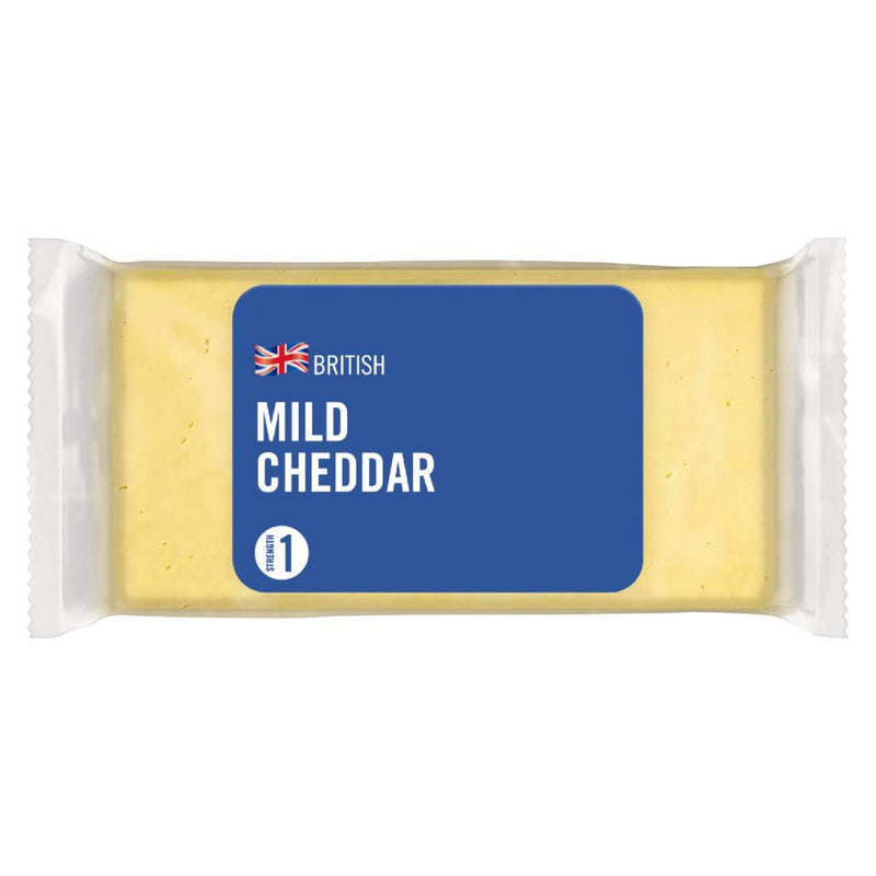 British Mild Cheddar Cheese 400g - Moo Local