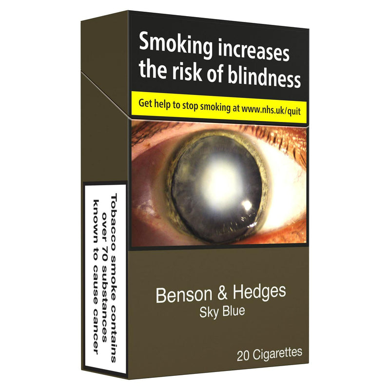 Benson & Hedges Sky Blue King Size Cigarettes x20 (6661054005337)