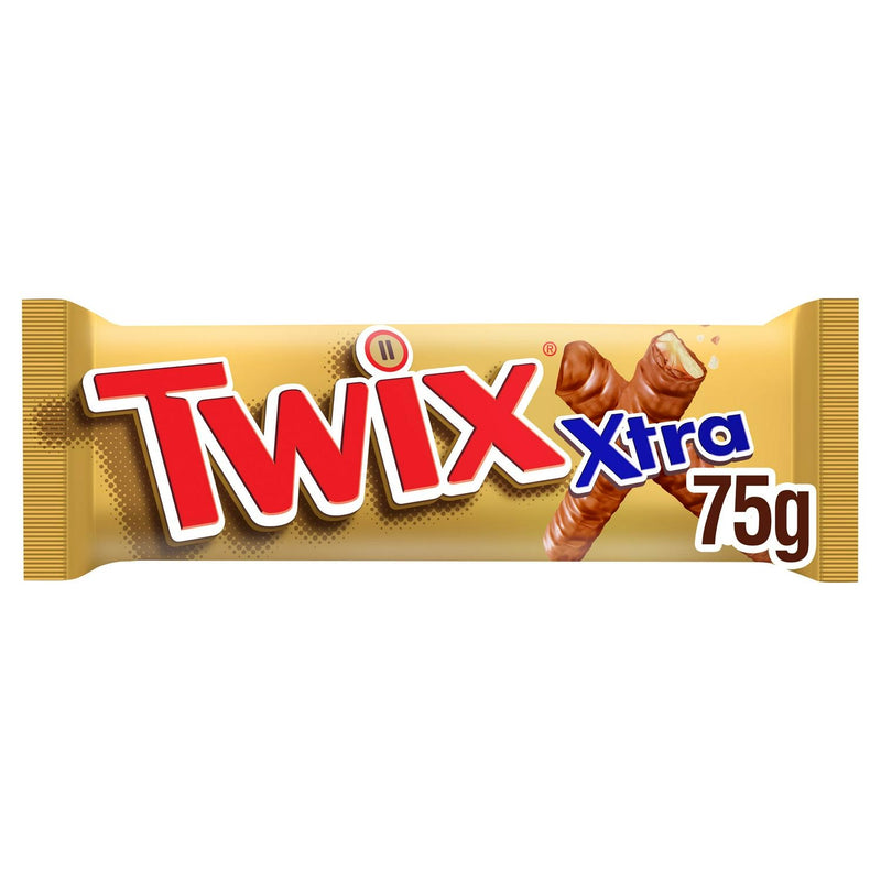 Twix Xtra Chocolate Biscuit Twin Bars 75g (4777652125785)