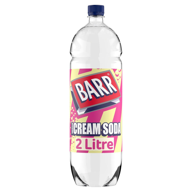 Barr American Cream Soda 2 Litre (6599666466905)