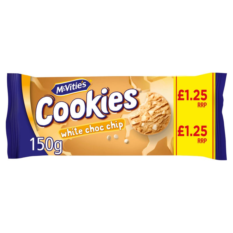 McVitie's Cookies White Chocolate Chip Biscuits 150g - Moo Local
