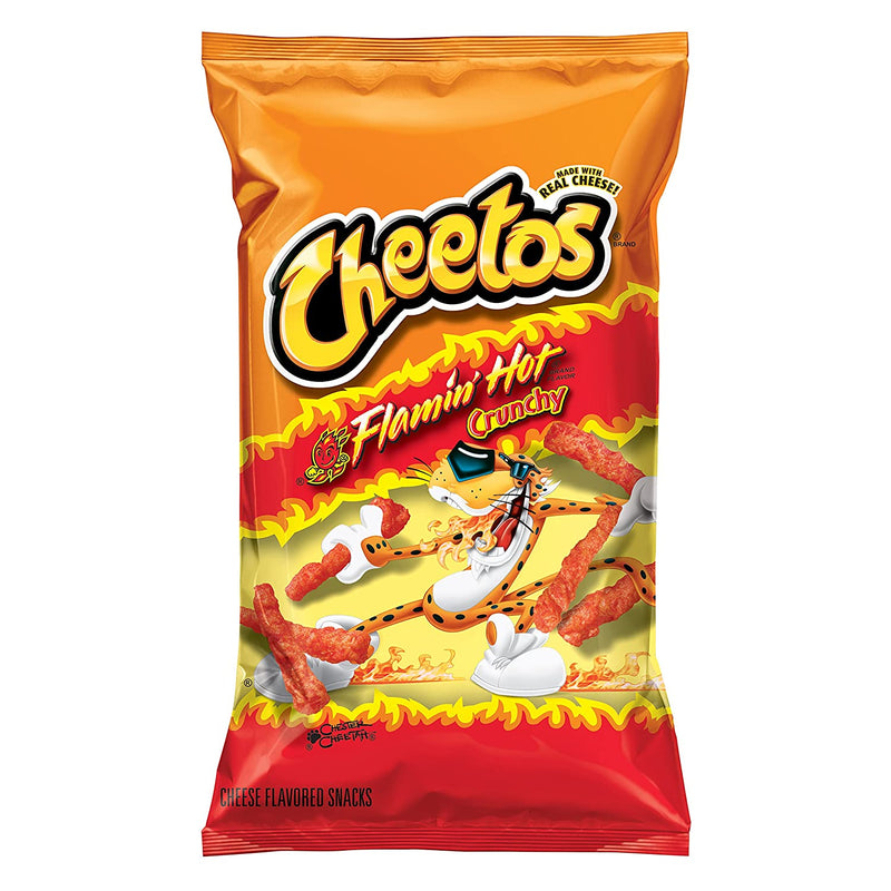 Cheetos Flaming Hot Crunchy 8oz/226.8g - Moo Local