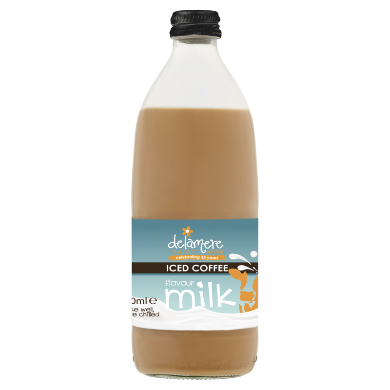 Delamere Iced Coffee Flavour Milk 500Ml (4682007314521)