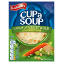 Batchelors Cup a Soup, Cream of Vegetable with Croutons x4 122g (6561149157465)