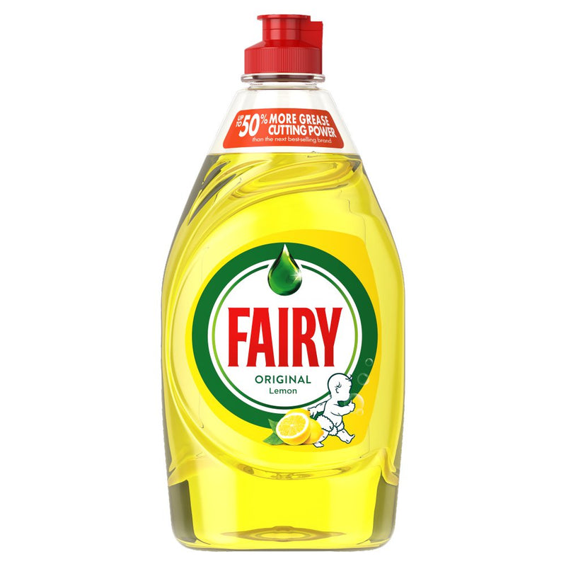 Fairy Original Lemon Washing Up Liquid 433ml (6759769473113)