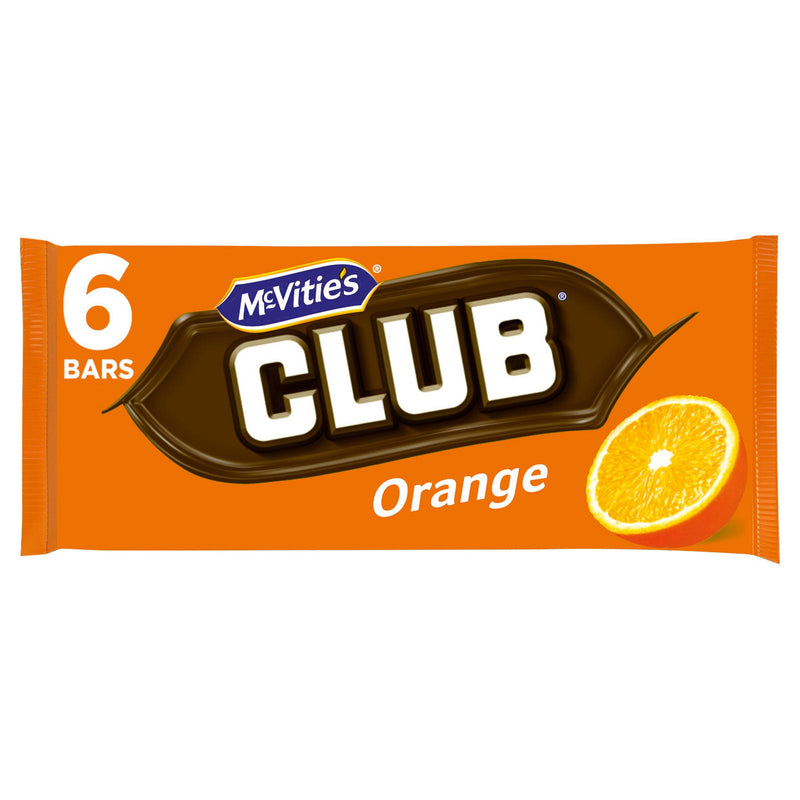 McVitie's Club Orange Biscuits x6 - Moo Local