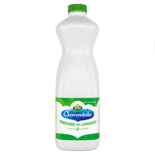 Cravendale PureFilter Fresh Semi Skimmed Milk 1 Litre (4672295075929)
