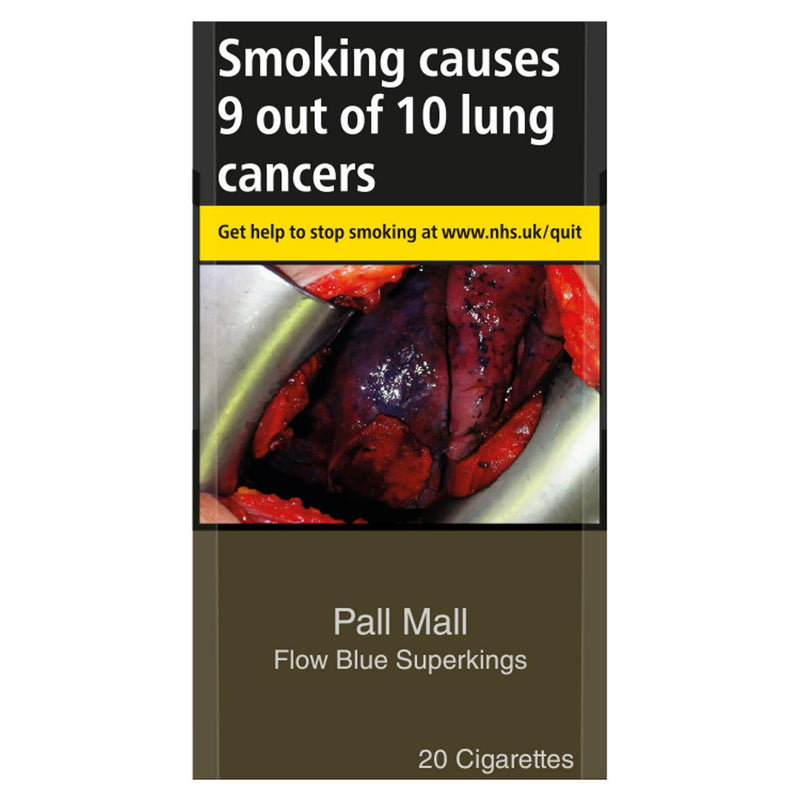 Pall Mall Blue Flow Superkings Cigarettes x 20 (6661280858201)