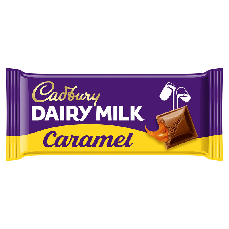 Cadbury Dairy Milk Caramel Chocolate Bar 120g (4747004641369)