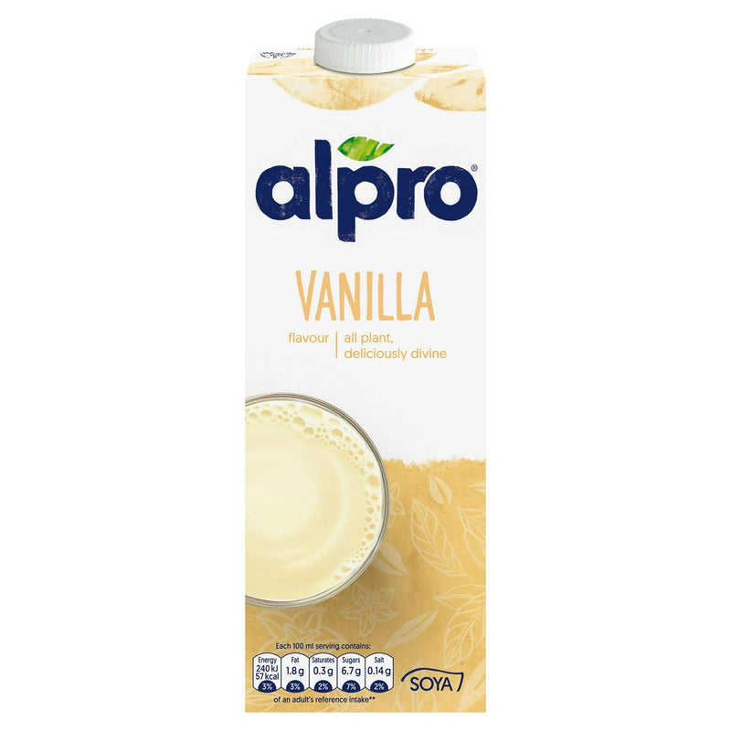 Alpro Soya Vanilla Drink 1 Litre (4683693457497)