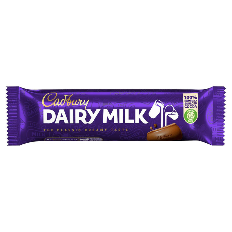 Cadbury Dairy Milk Chocolate Bar 45g - Moo Local