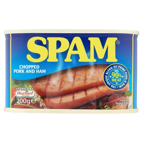 Spam Chopped Pork & Ham 200G (6561697235033)