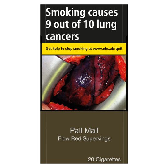 Pall Mall Red Flow Superkings Cigarettes x 20 (6661278728281)