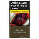 Pall Mall Red Flow Superkings Cigarettes x 20 (6661278728281)