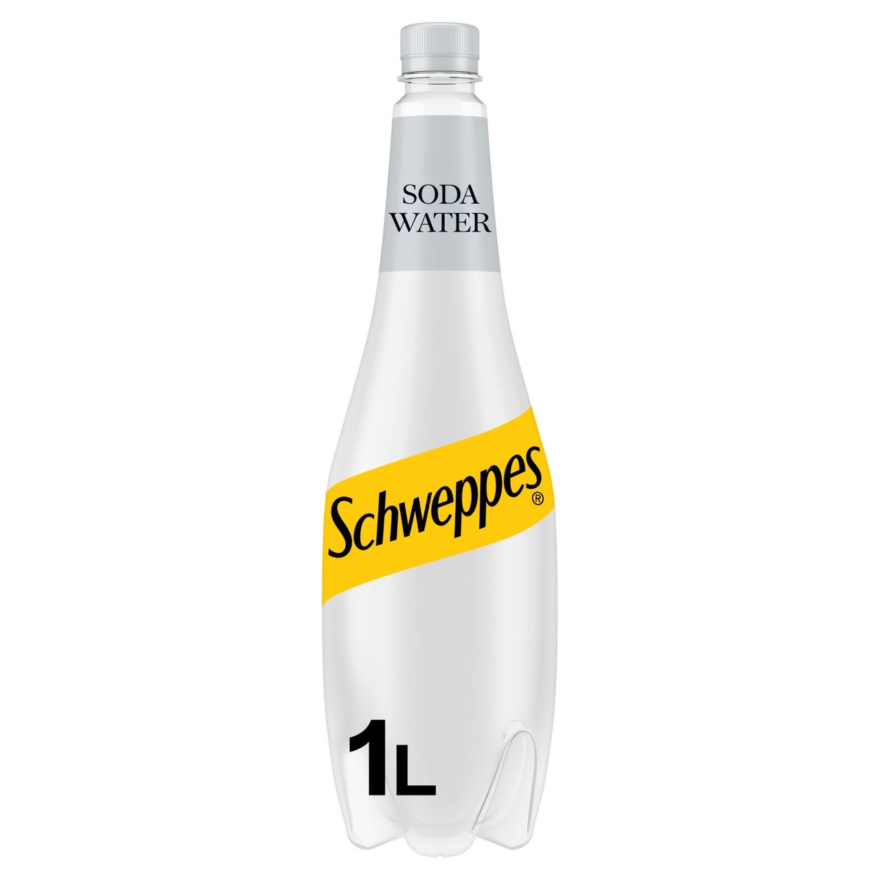 Schweppes Soda Water 1 Litre (6668227870809)