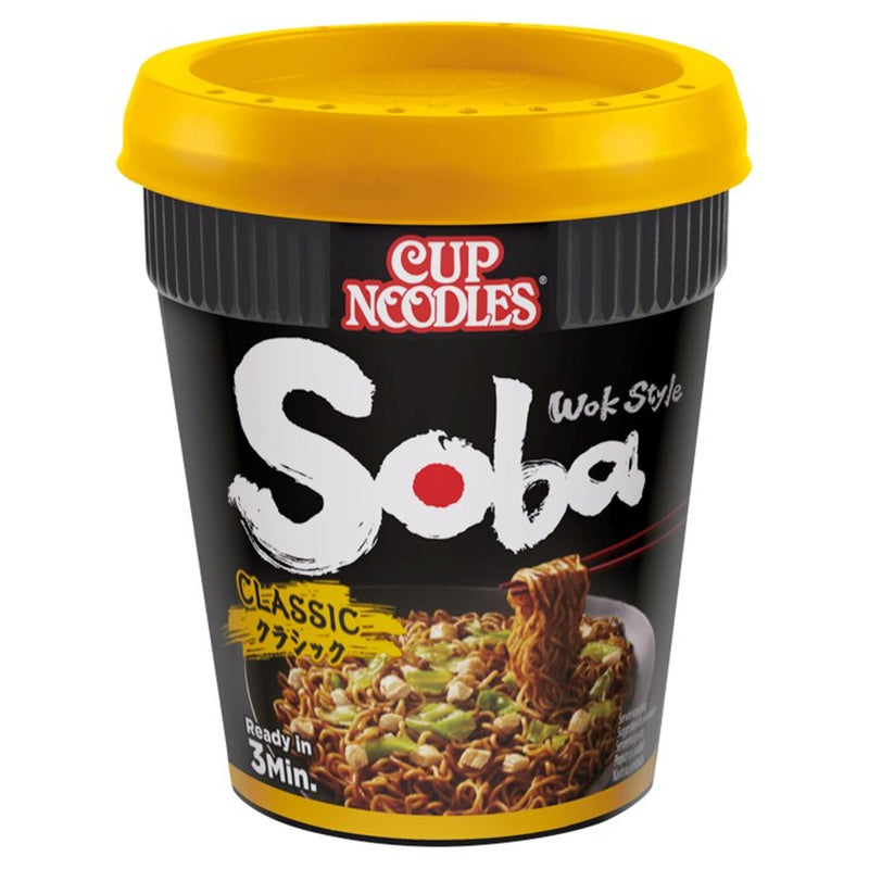 Nissin Soba Classic Noodles with Yakisoba Sauce 90g (6602057187417)