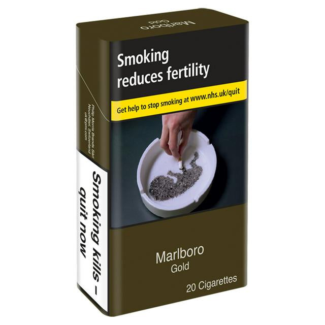 Marlboro Gold King Size Cigarettes x 20 (6661183537241)