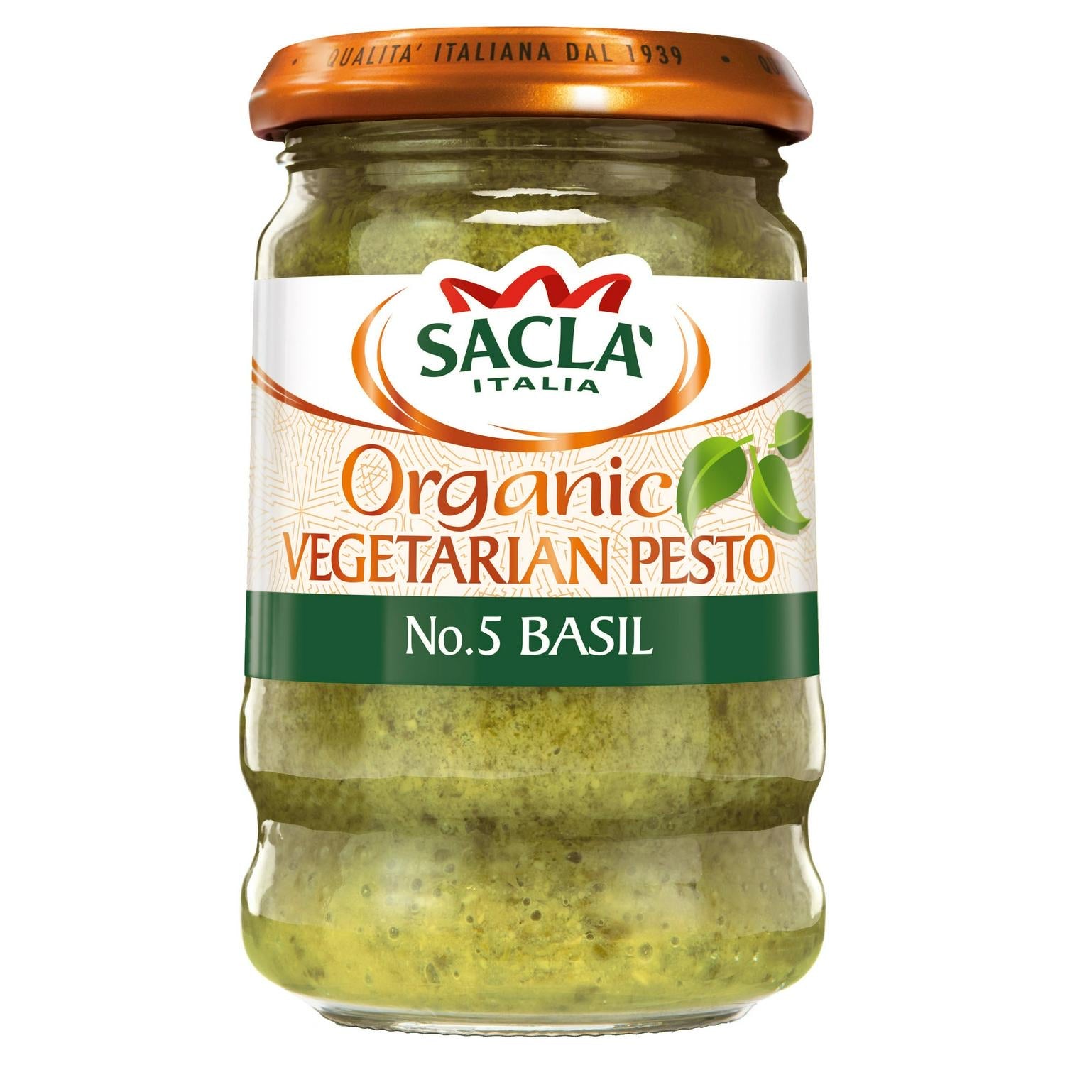 Sacla Organic Basil Pesto 190G (6547204178009)