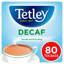 Tetley Decaffeinated 80 Teabags 250G (4770156445785)
