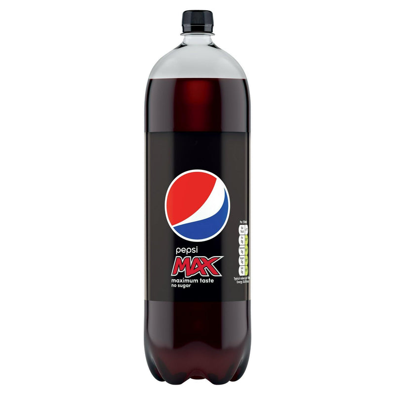 Pepsi Max Cola 2 Litre Bottle (4656867672153)