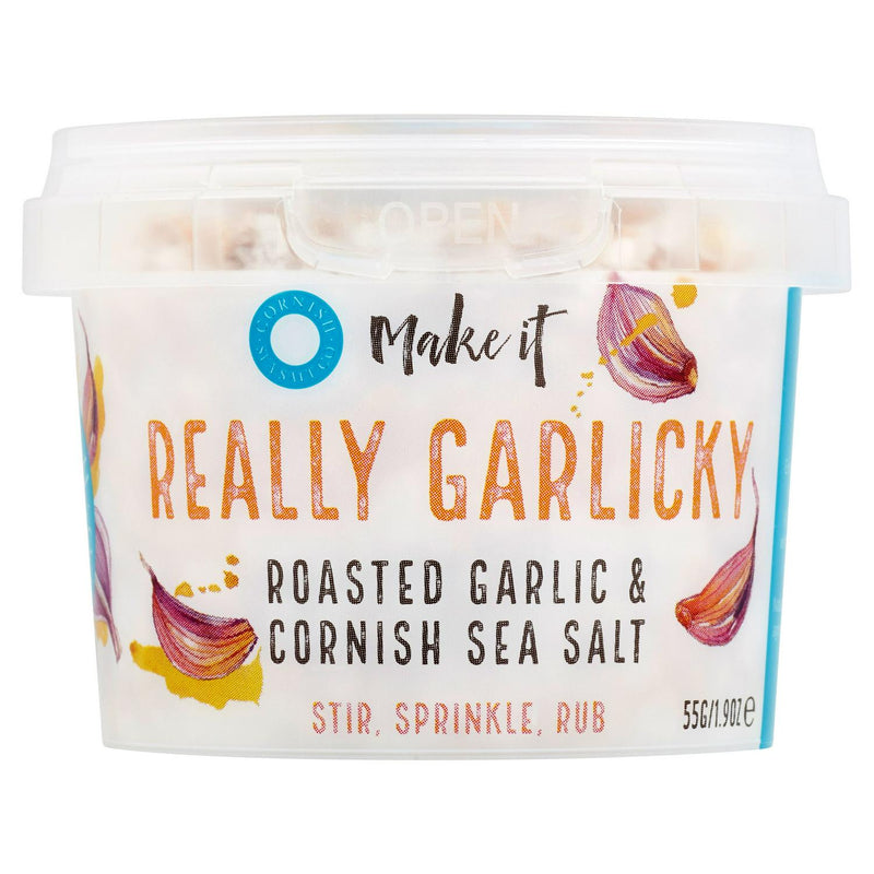 Cornish Sea Salt Co Garlic Sea Salt 55g (6597072126041)