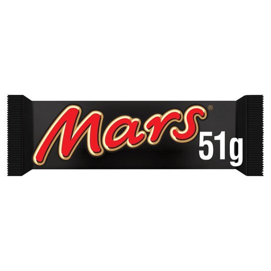 Mars Chocolate Bar 51g (4793287966809)