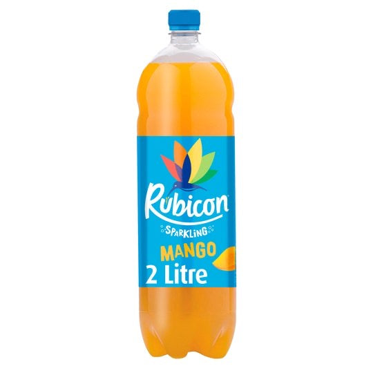 Rubicon Sparkling Mango Juice Drink 2 Litre Bottle (4658000298073)