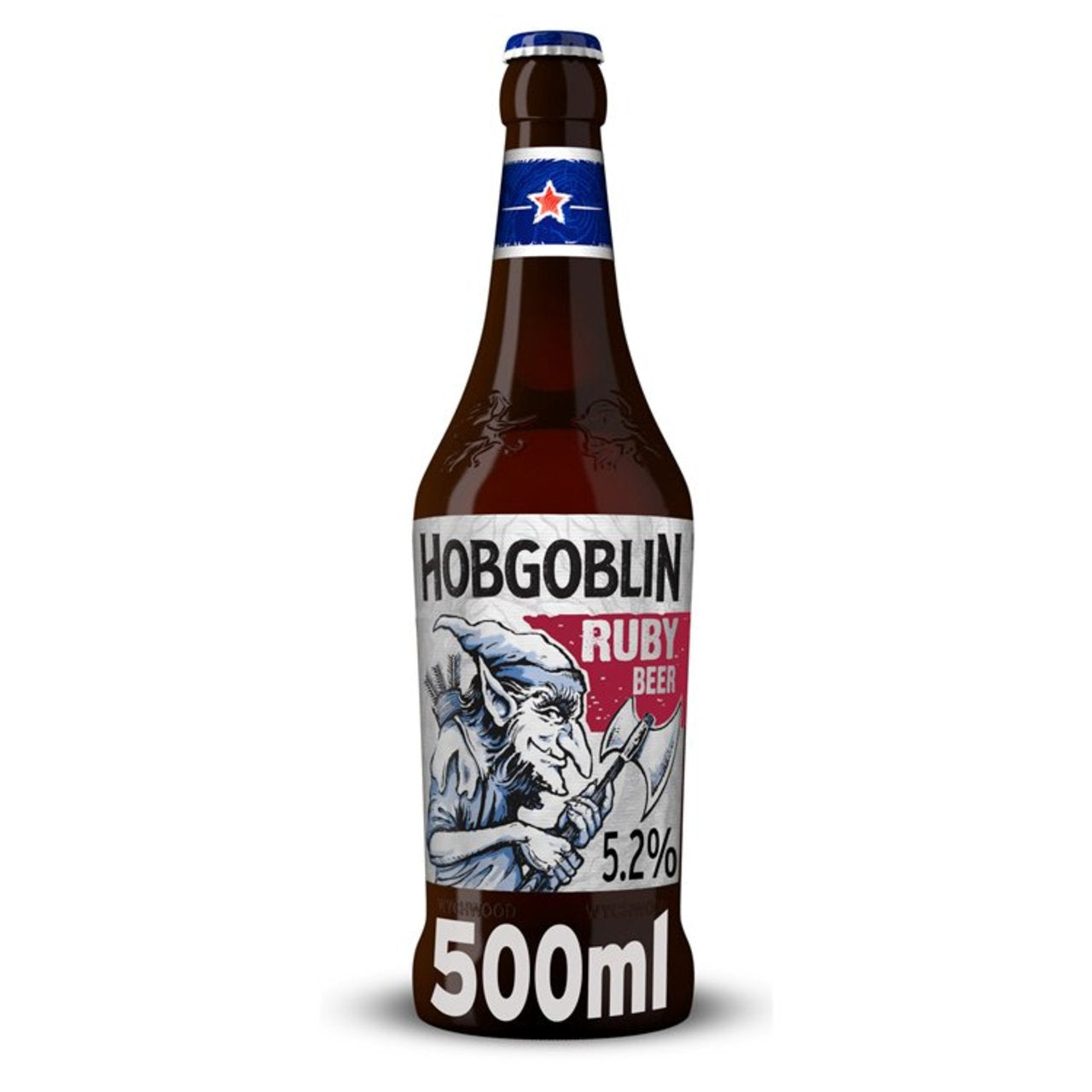 Wychwood Brewery Hobgoblin Ruby Ale Beer 500ml (6674613010521)