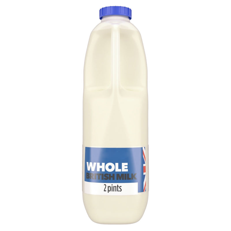 British Whole Milk 1.13L / 2 Pints - Moo Local