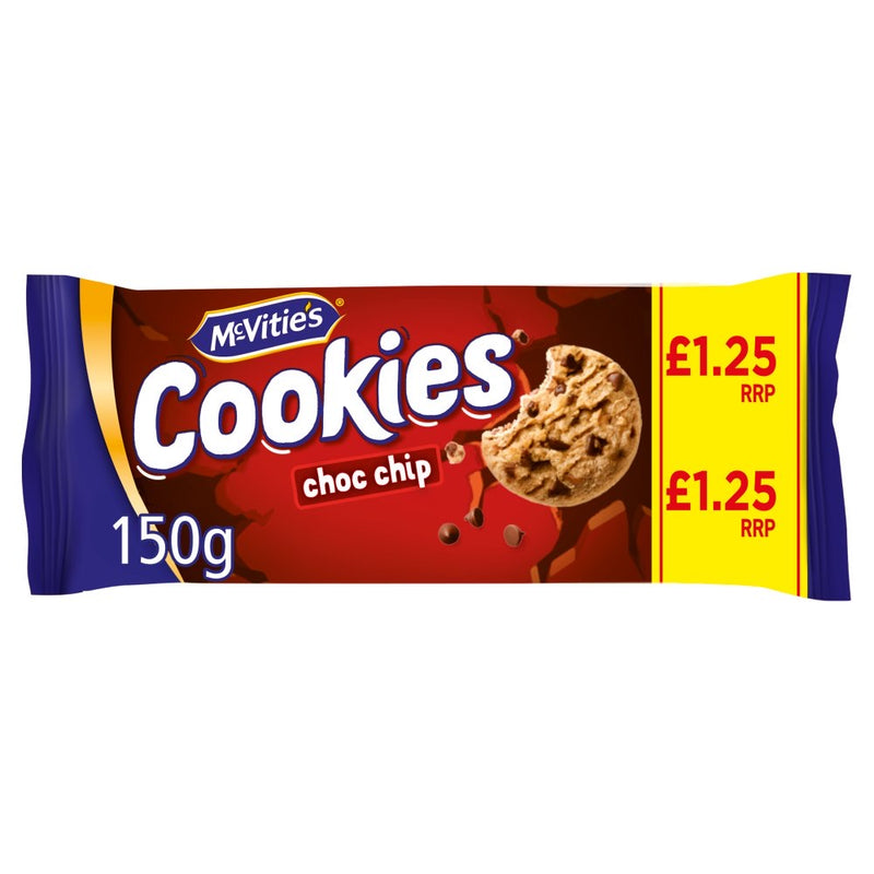 McVitie's Cookies the Chunky One Choc Chip 150g - Moo Local